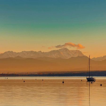 Charmante Ferienwohnung Mit Balkon Im 5-Seen-Land Hechendorf am Pilsensee エクステリア 写真