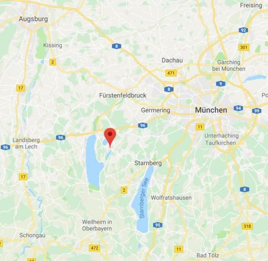 Charmante Ferienwohnung Mit Balkon Im 5-Seen-Land Hechendorf am Pilsensee エクステリア 写真